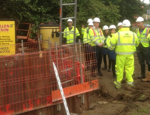 Wessex Water Engineers site visit